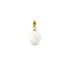 Χρυσό Κ18 μενταγιόν με λευκό Shell Pearl - M316661
